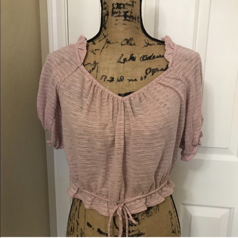 FREE PEOPLE “ Dorothy “ Top - pink - Small